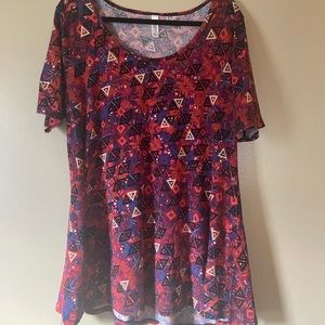 LuLaRoe Perfect Tee, Size Large